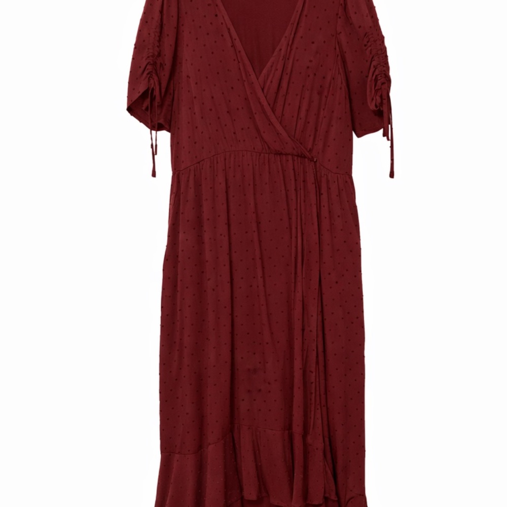 Torrid Deep Red Maxi Dress